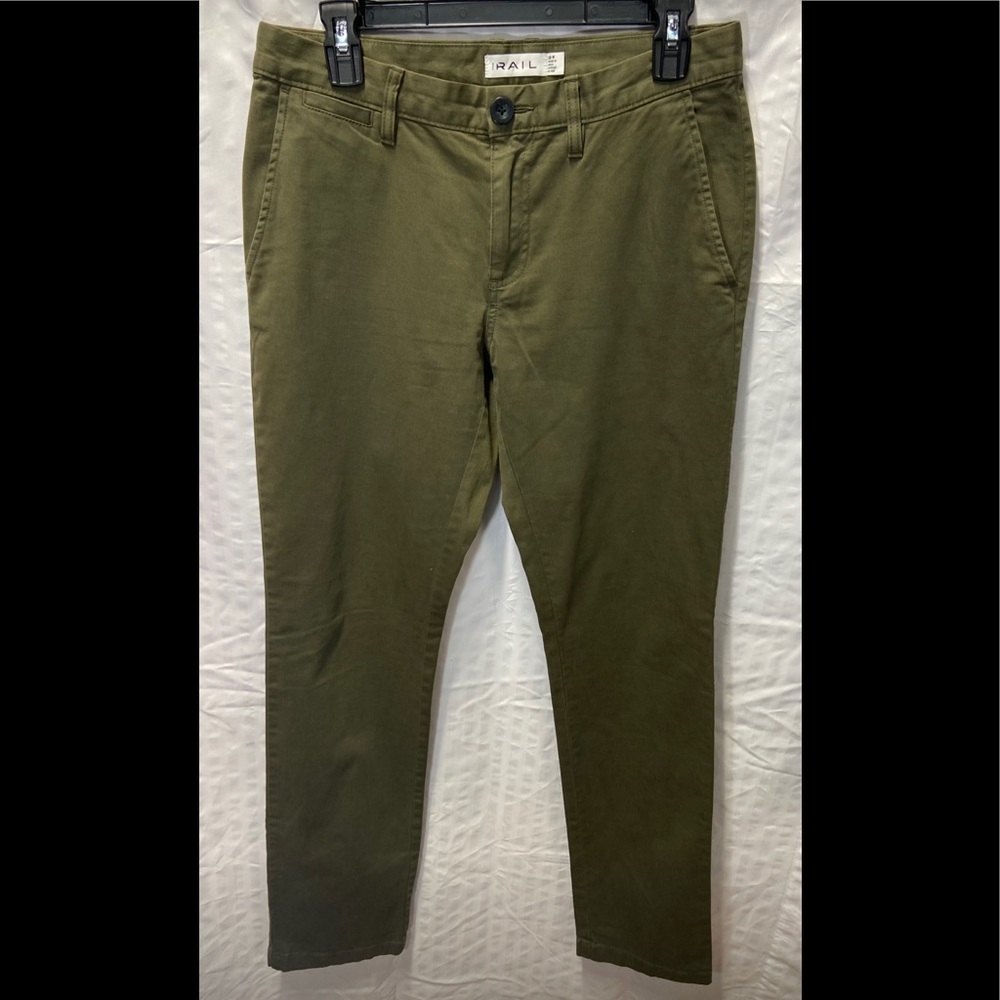 The Rail Army Green Chino Pants